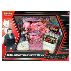 Team Rocket MewTwo EX Box