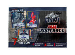 2025 Leaf Metal Football Hobby Box