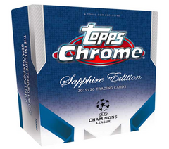 2020 Topps Chrome Sapphire Soccer Hobby Box