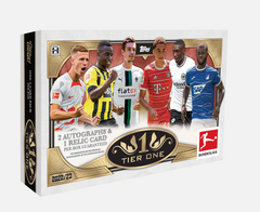 2022 Topps Tier One Bundesliga Soccer Hobby Box