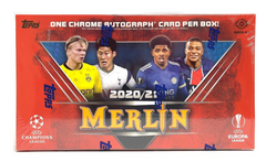 2020 Topps Chrome Merlin Soccer Hobby Box