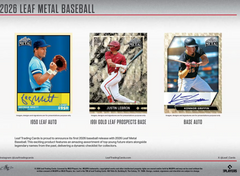 2026 Leaf Metal Baseball Jumbo Box