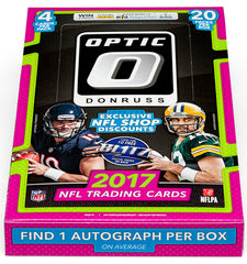 2017 Donruss Optic Football Retail Box