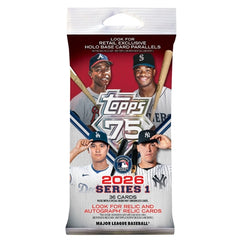 2026 Topps Baseball Series 1 Fat Pack