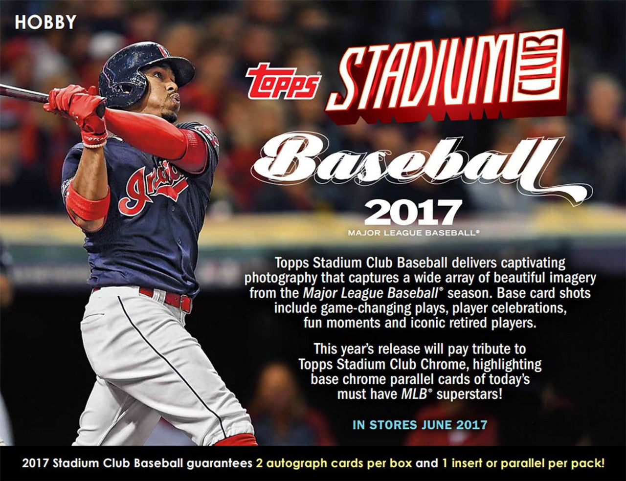 2017 Topps Stadium Club Baseball Hobby Box