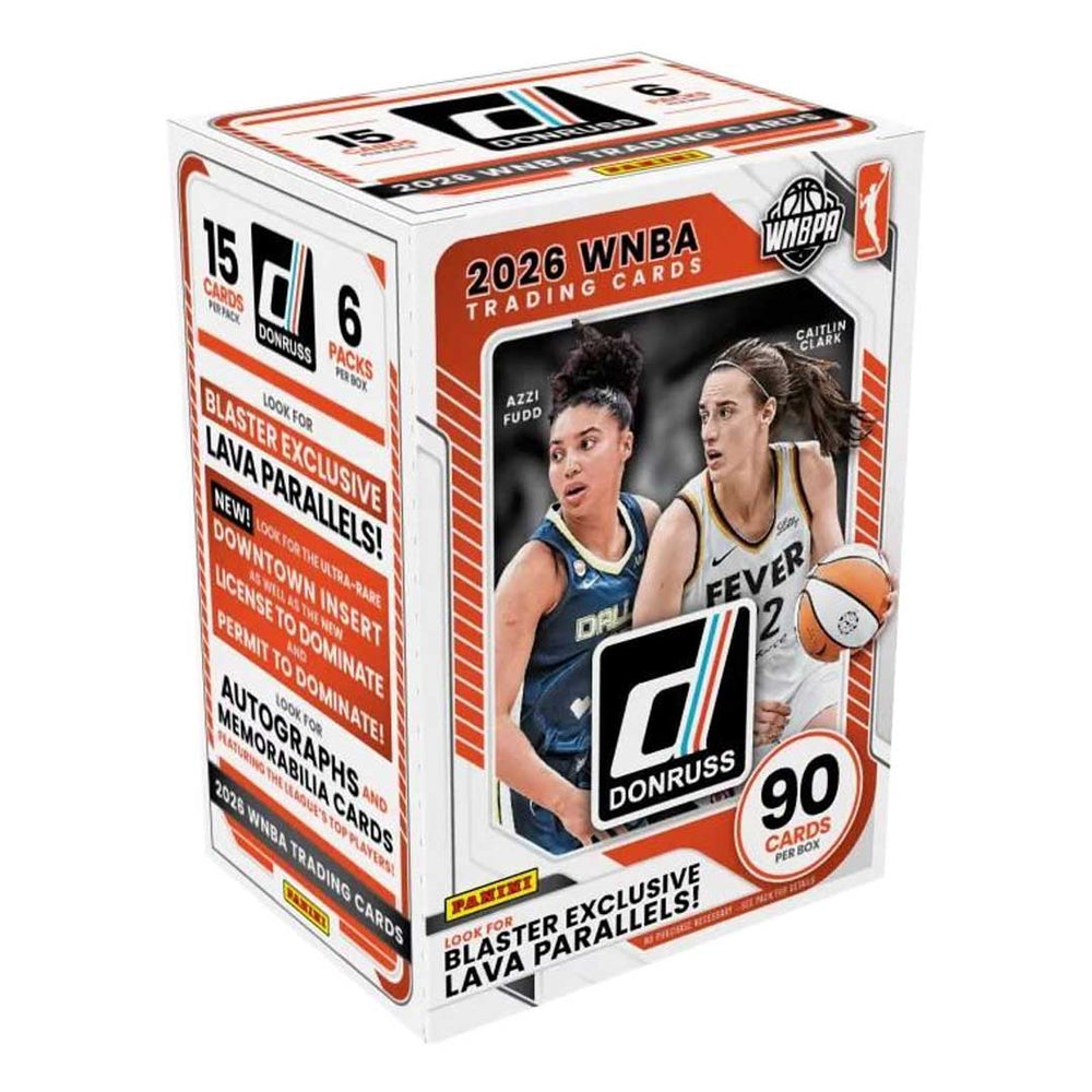 2026 Panini Donruss WNBA Basketball Blaster Box (Lava Parallels!)