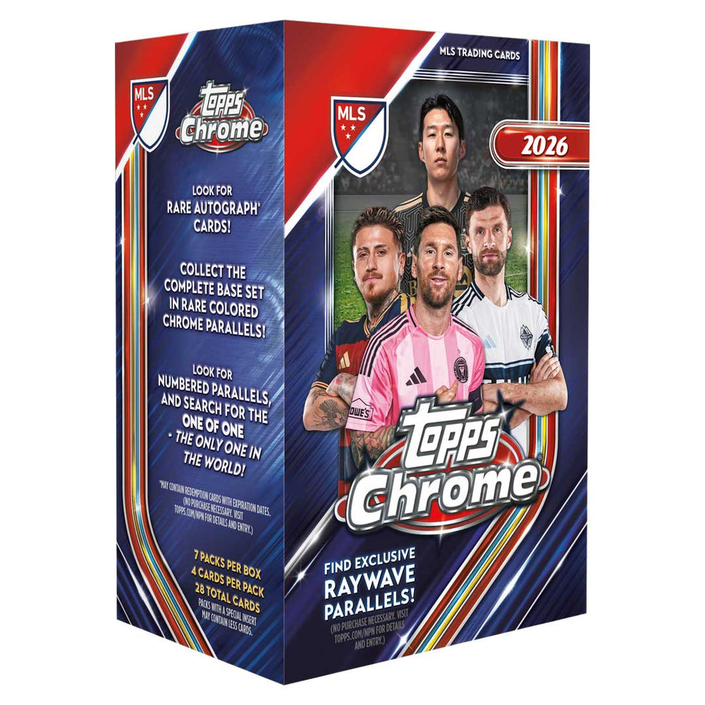 2026 Topps MLS Chrome Soccer Blaster Box