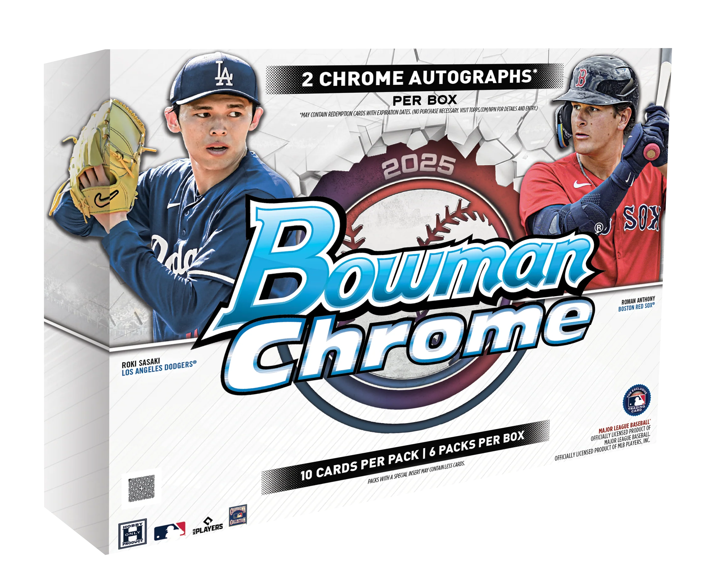 2025 Bowman Chrome Baseball Hobby Box