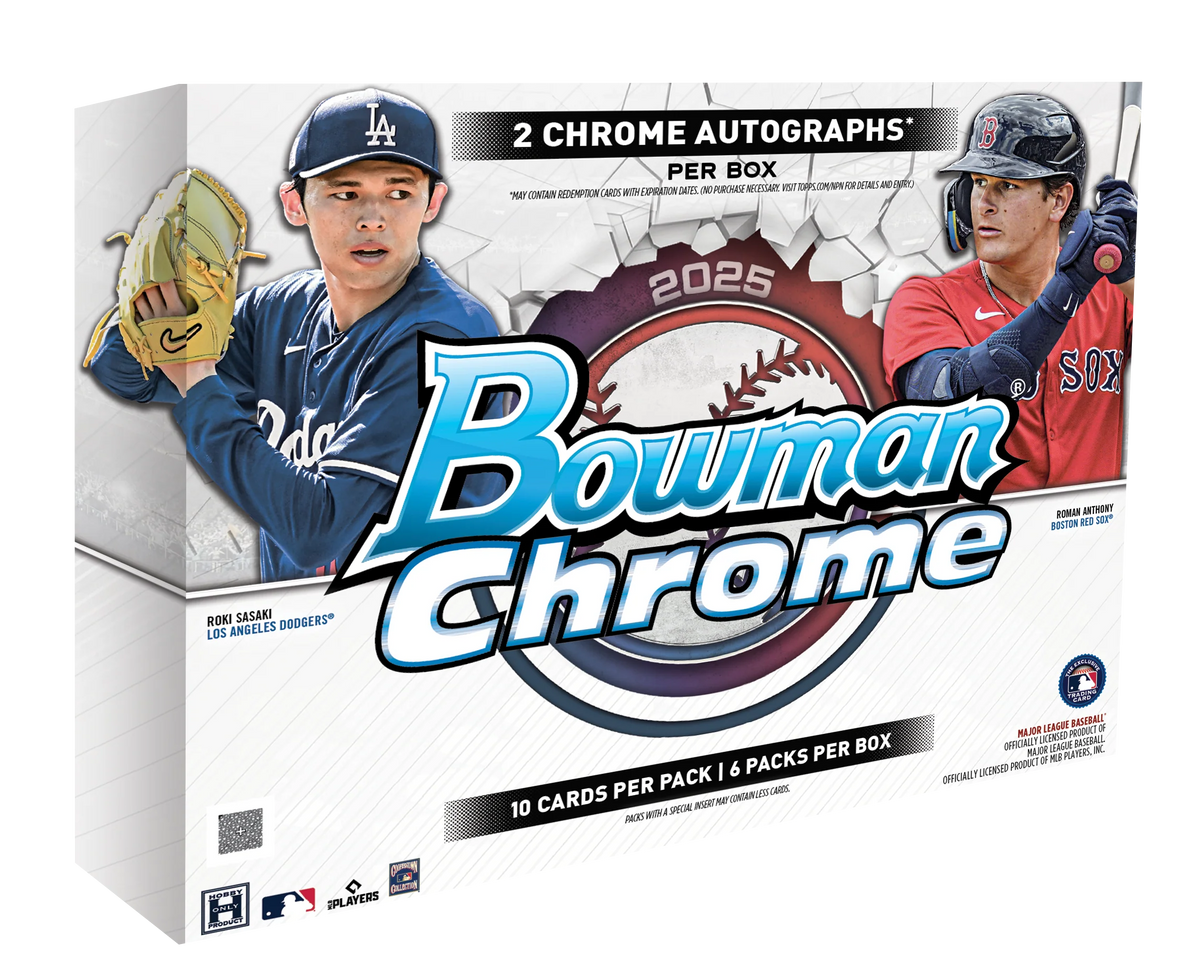 2025 Bowman Chrome Baseball Hobby Box