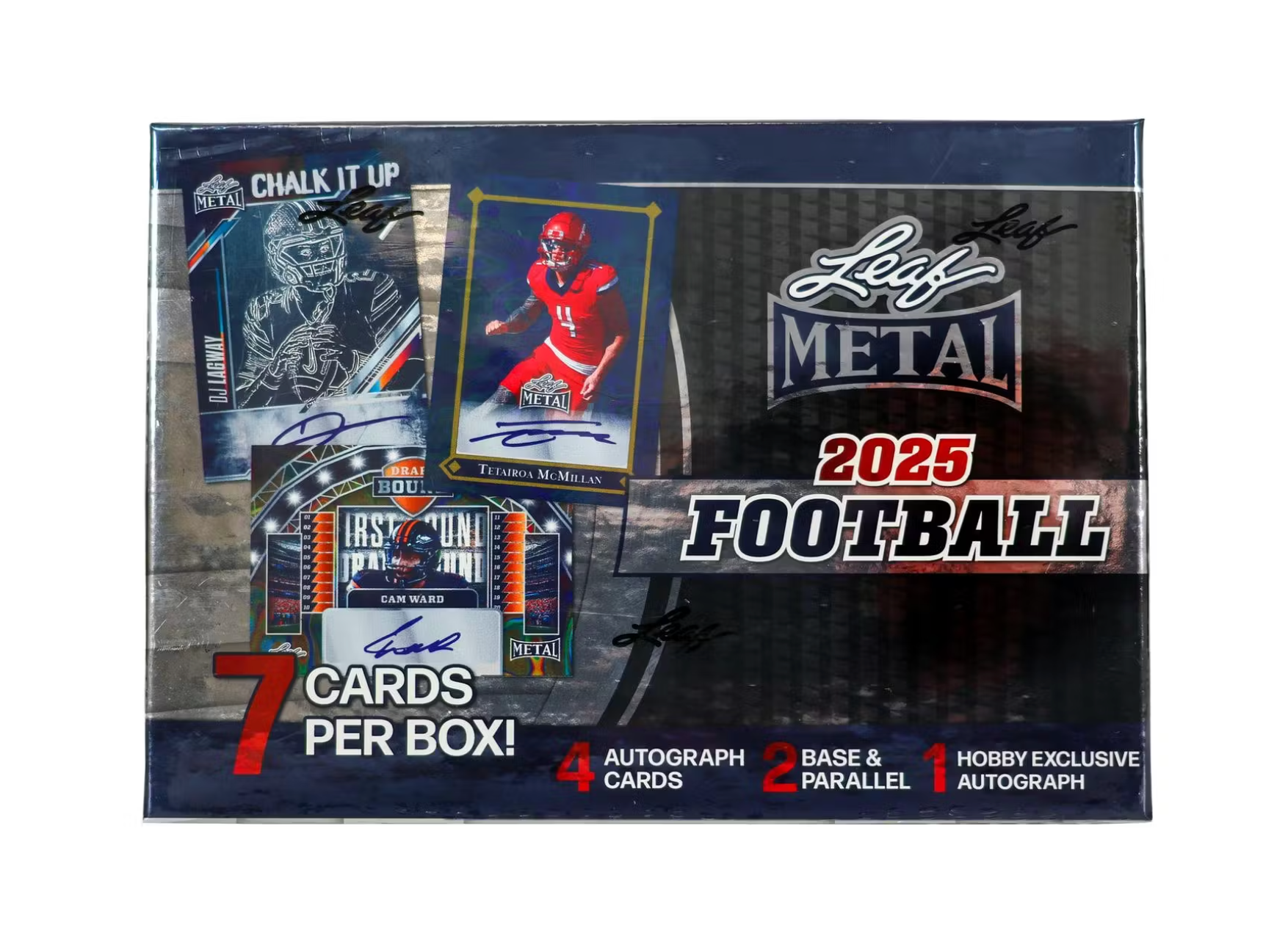 2025 Leaf Metal Football Hobby Box