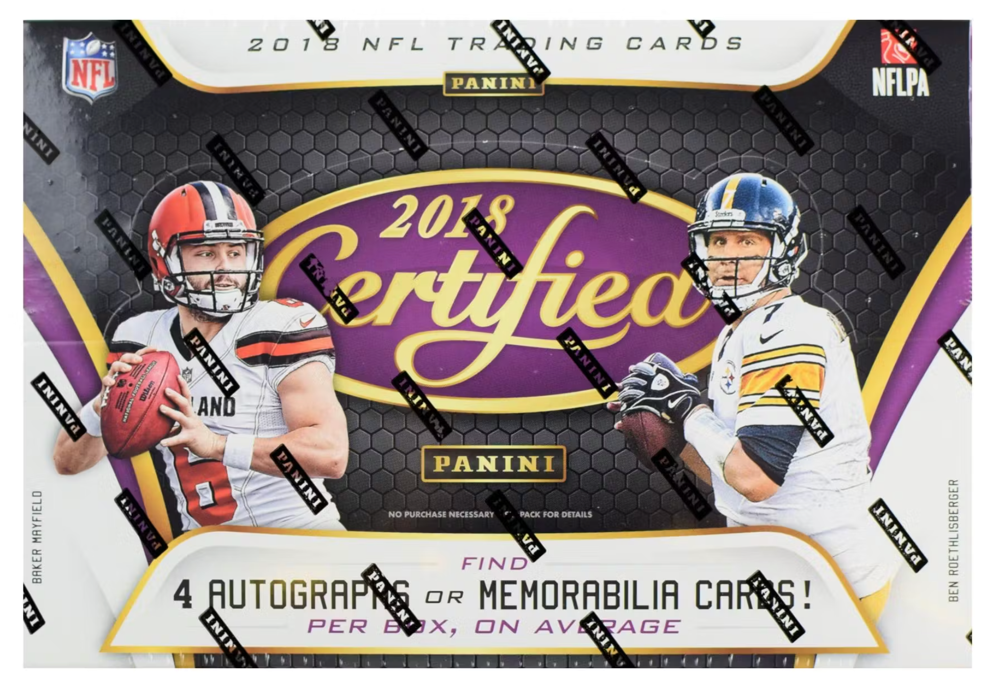 2018 Panini Certified Football Hobby Box