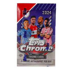 2024 Topps MLS Major League Soccer Chrome Hobby Box