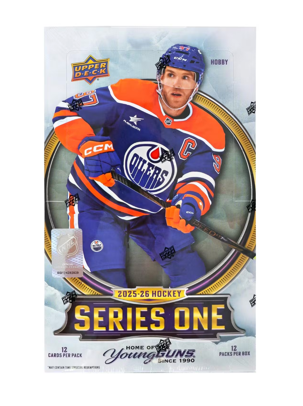2025/26 Upper Deck Series 1 Hockey Hobby Box
