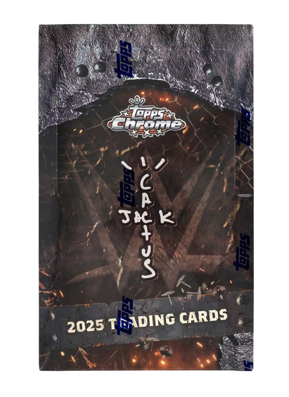 2025 Topps Chrome WWE x Cactus Jack Wrestling Hobby Box