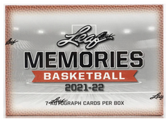 2021 Leaf Memories Basketball Hobby Box