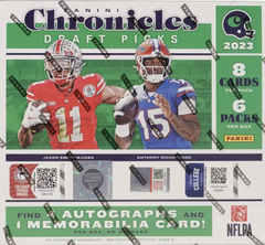 2023 Panini Chronicles Draft Football Hobby Box