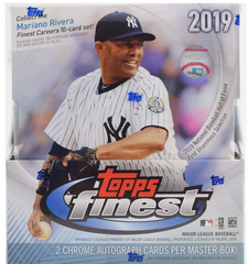 2019 Topps Finest Baseball Hobby Box