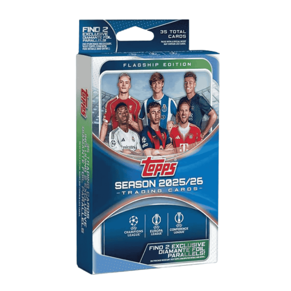 2025-26 Topps UEFA Club Competitions Soccer Hanger Box