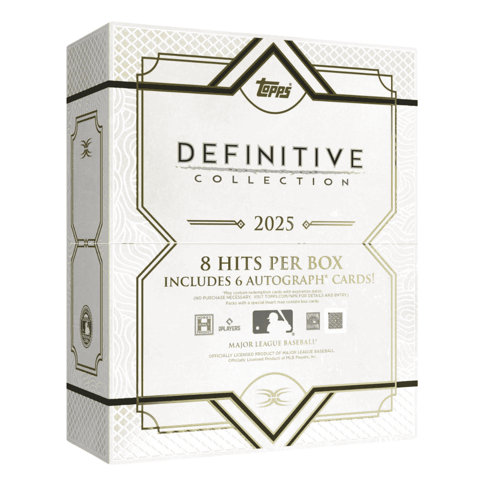 2025 Topps Definitive Baseball Hobby Box