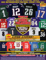 2025 Tristar Hidden Treasures Autographed Football Jerseys Edition Box